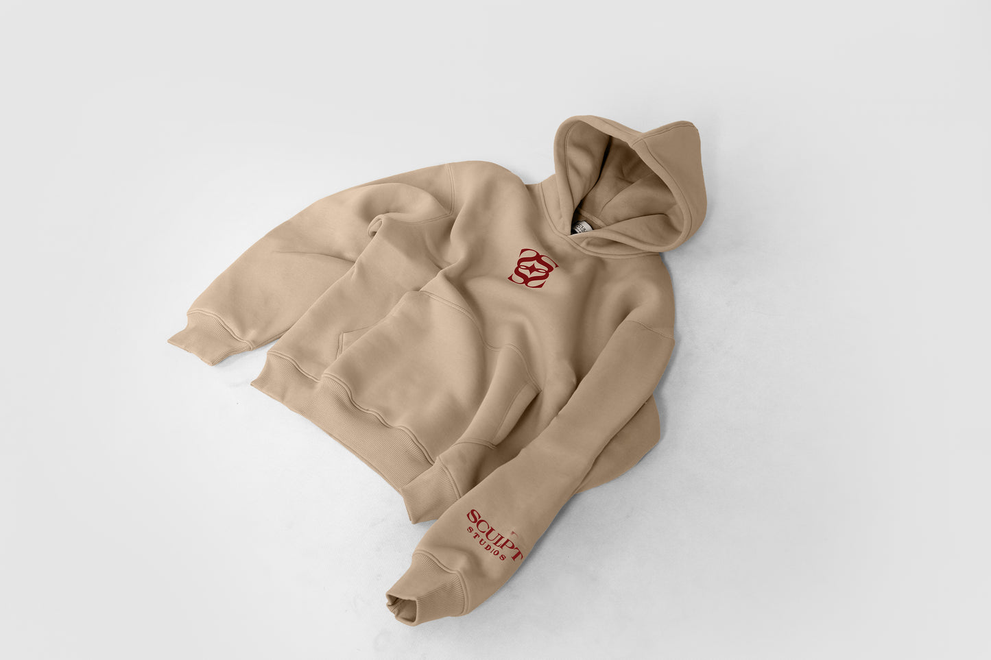 Beige Hoodie
